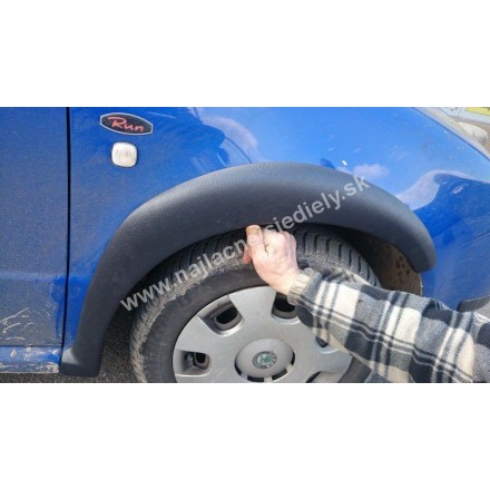 Plastové lemy pre ŠKODA FABIA I HB/SEDAN 1999-2008