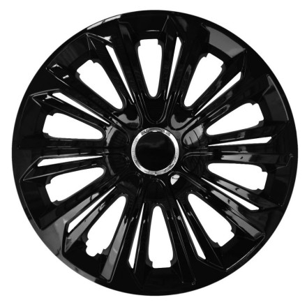 Puklice pre MAZDA 14", STRONG ČIERNE LAKOVANÉ 4ks