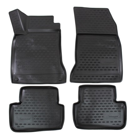 Gumené rohože MERCEDES A-class W176  2012-up 4 ks