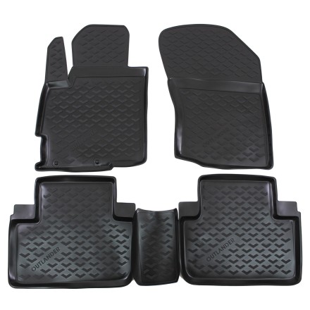 Gumené rohože MITSUBISHI Outlander  2012-2014 ,2014-up 4 ks