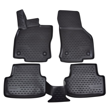 Gumené rohože SEAT Leon ( 2012-up) 4 ks