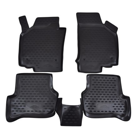 Gumené rohože SEAT Leon (2006-2012) 4 ks