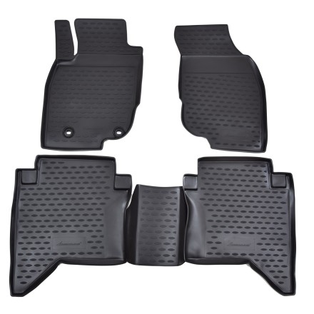 Gumené rohože TOYOTA Hilux  (2011-2015) 4 ks