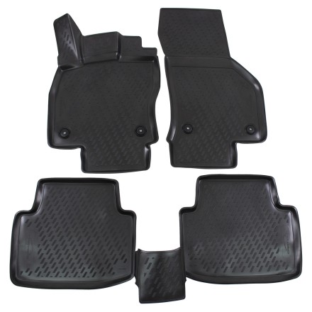 Gumené rohože VOLKSWAGEN Passat B8  (2015-up) 4 ks