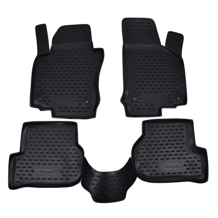 Gumené rohože VOLKSWAGEN Golf V VI (04/2004-2012) 4 ks