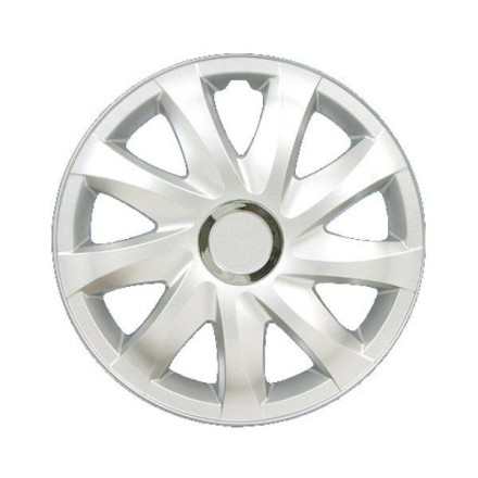 Puklice pre BMW 14", DRIFT SIVÉ LAKOVANÉ, 4ks