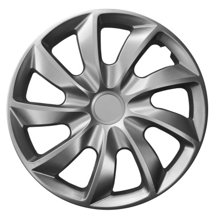 Puklice pre MAZDA 14", QUAD GRAFITOVÉ 4ks