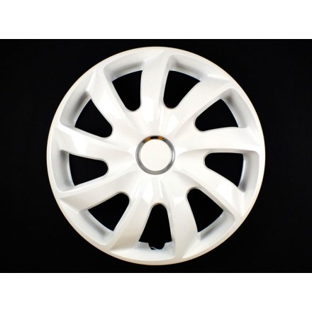 Puklice pre TOYOTA 16", STIG BIELE LAKOVANÉ 4ks