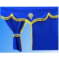 SADA ZÁVESOV SCANIA 124/ R, SO ZLATÝMI STRAPCAMI