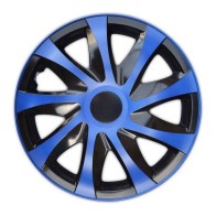 Puklice pre NISSAN 16", DRACO MODRÉ, 4ks