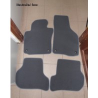 Textilné koberce pre Škoda Octavia II, ŠEDÉ