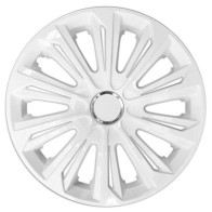 Puklice pre NISSAN 15", STRONG BIELE LAKOVANÉ, 4ks