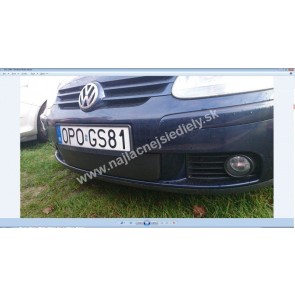 Zimná clona prednej masky pre GOLF V (2003-2009)